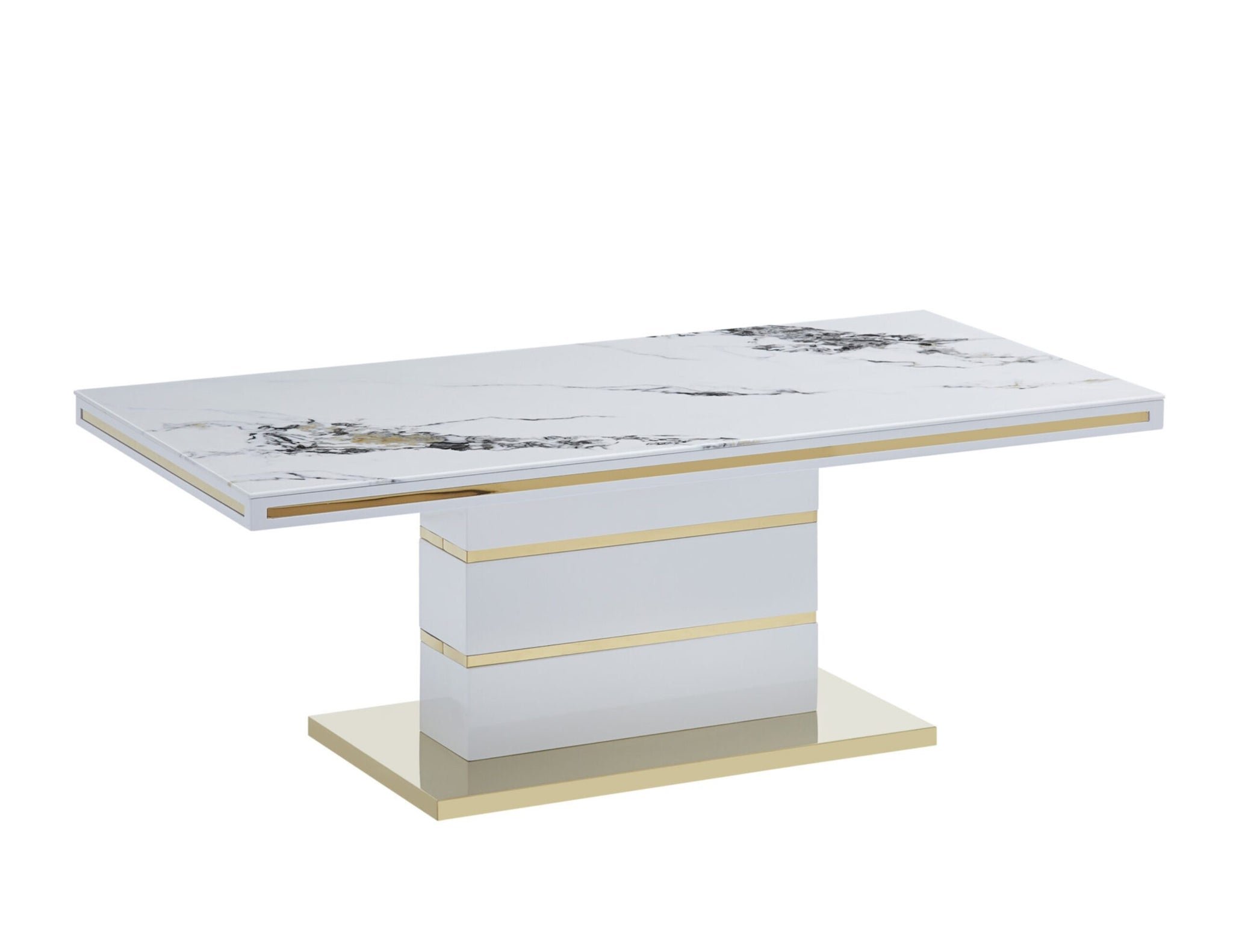 Luxor - Coffee Table SILVER & GOLD