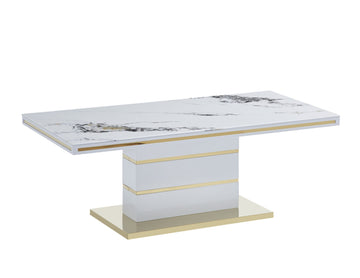 Luxor - Coffee Table SILVER & GOLD