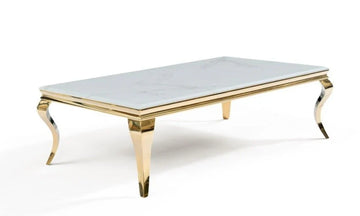 TUSK - COFFEE TABLE GOLD & SILVER