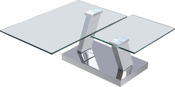 MIRA COFFEE TABLE SILVER