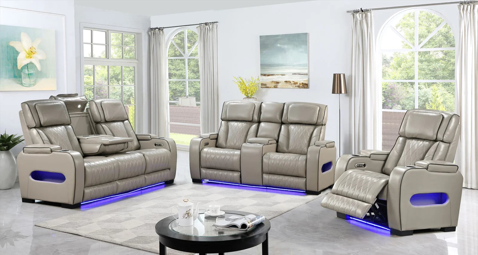 RELOX POWER RECLINER BEIGE