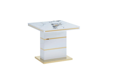 Luxor - End Table SILVER & GOLD