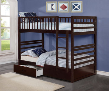 FLAIRE SINGLE/SINGLE BUNK BED